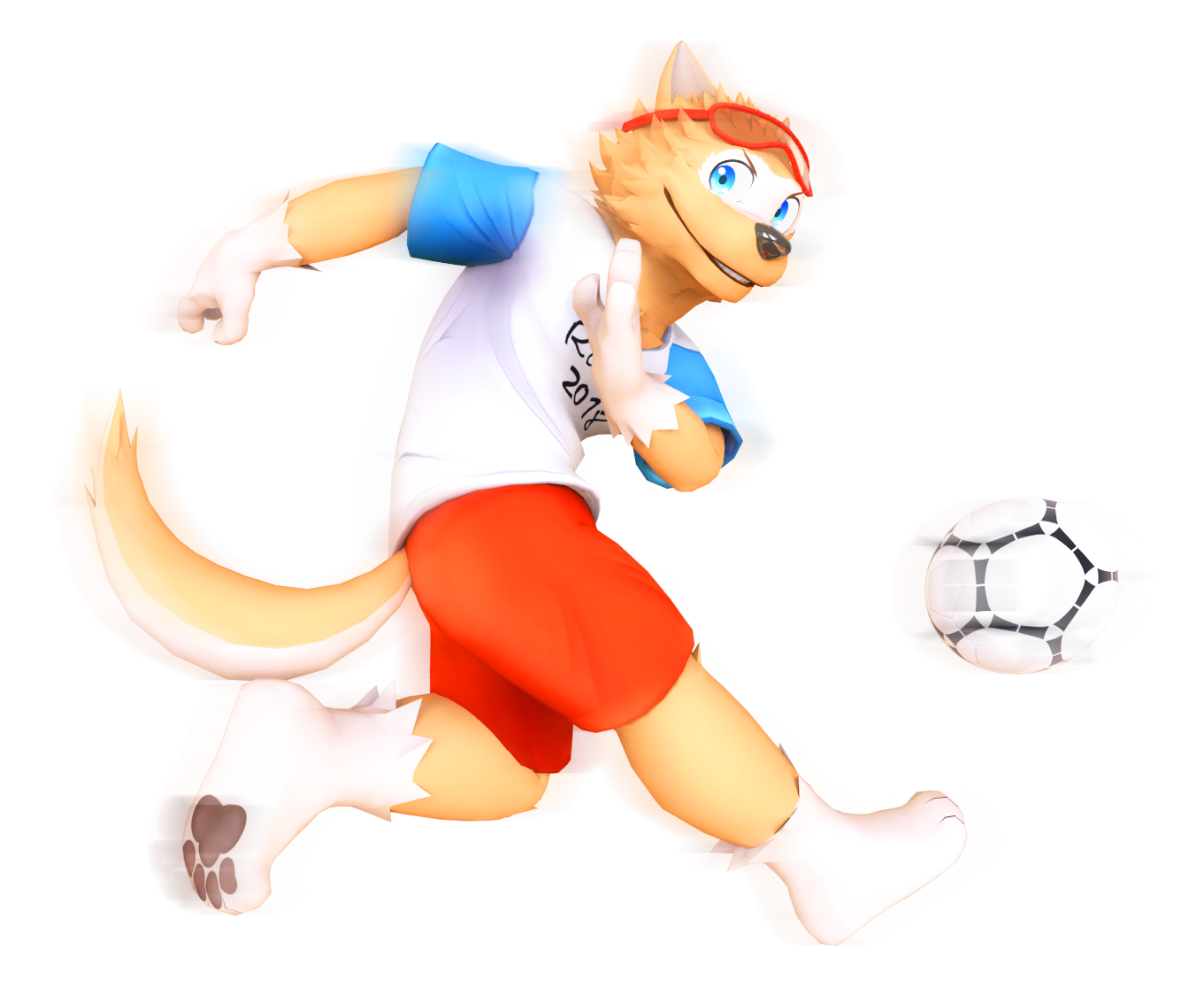 自制Zabivaka 3D兽人正太MMD模型下载