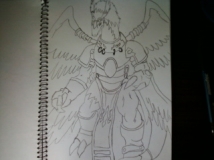 新人报道～～以前的一副渣绘送上