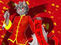 【春节】黑兔哈哈哈哈哈