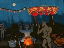 【春节】 paw的儿童绘~