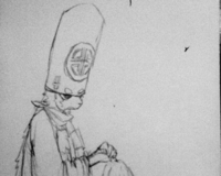 画一个洛洛君的草稿